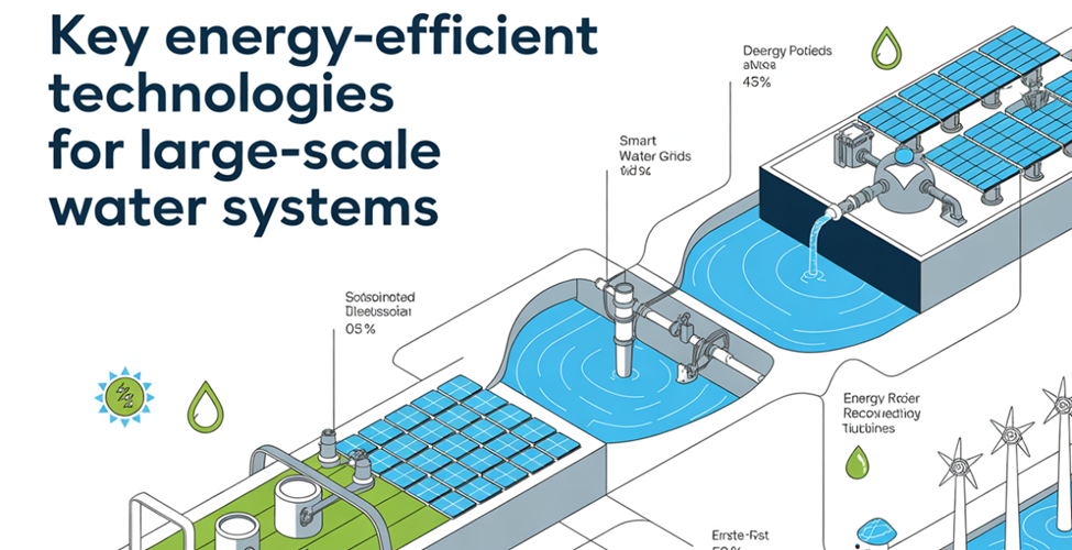 Key Energy-Efficient Technologies for Large-Scale Water Systems