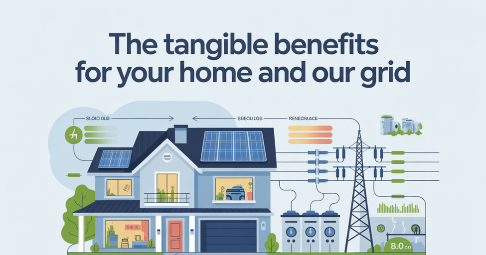 The Tangible Benefits for Your Home and Our Grid