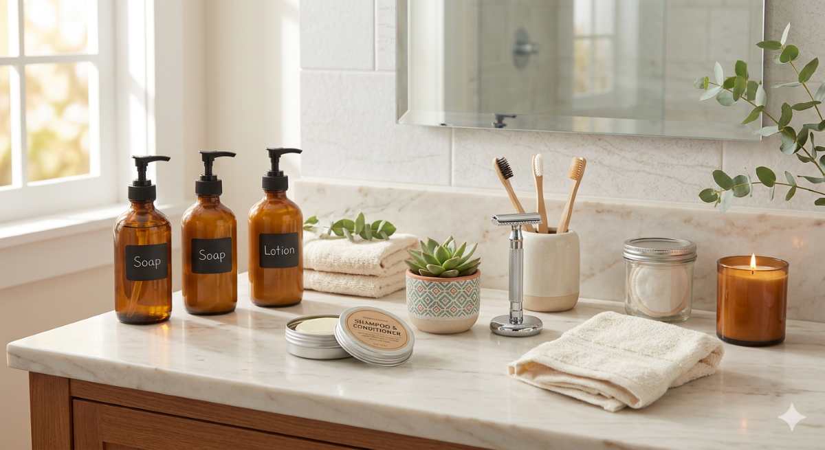 Modern American home with solar panels installed on roof at sunset, showcasing residential renewable energy and energy efficiency in the United States