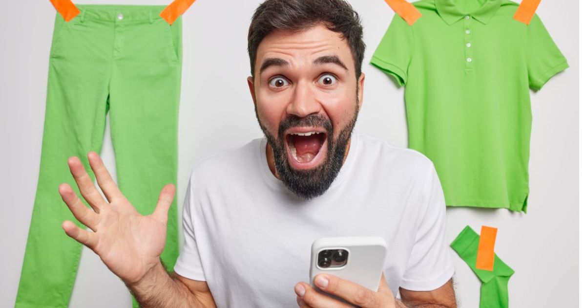 Too Good To Go and OLIO app icons on smartphone screen with fresh vegetables, food waste reduction apps for zero waste living