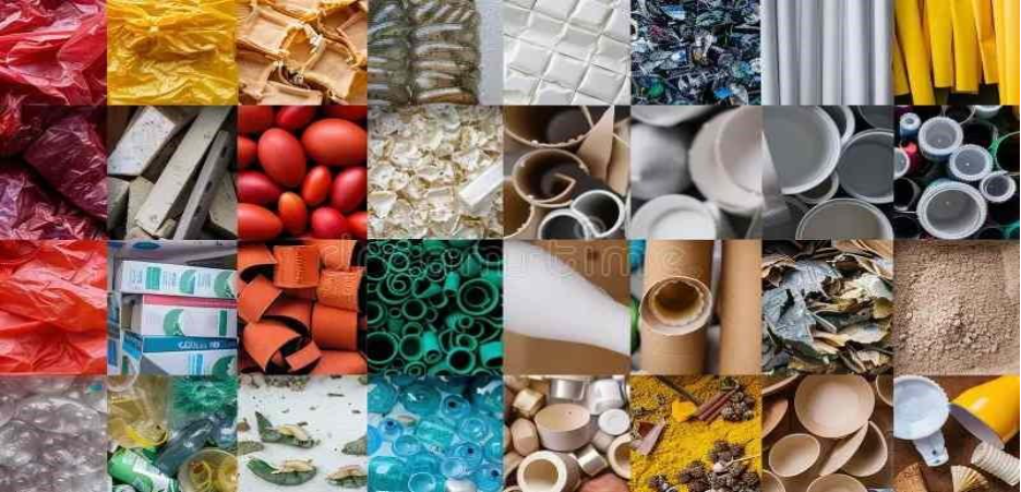 Sustainable packaging materials comparison.