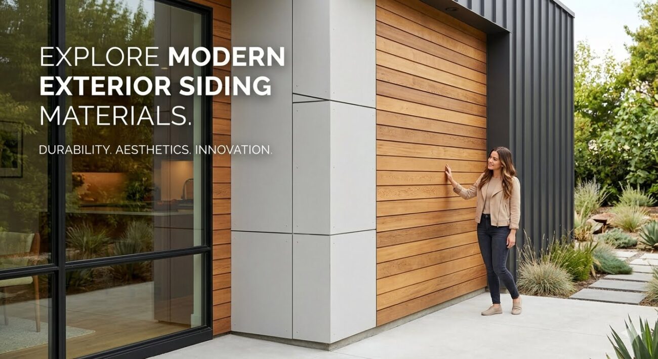 modern house exterior wall materials siding